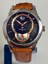 Perrelet 1777 swiss mint automatic watch Date & Power Reserve A1004/B0130
