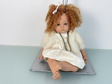 Poupée d'artiste Ruth Treffeisen Vinyl Doll 33 cm. Excellent état