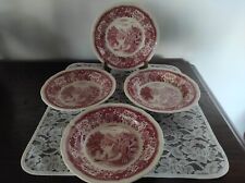 4 assiettes creuses BURGENLAND faïence VILLEROY et BOCH lot n° 3