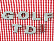 OCCASION VW Golf TDI Badge Emblem logo lettre lettrage volkswagen monogramme