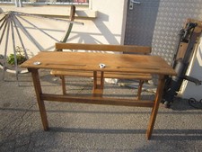 DV1848 BUREAU ECOLIER ECOLE 2 PLACES bois DECO LOFT