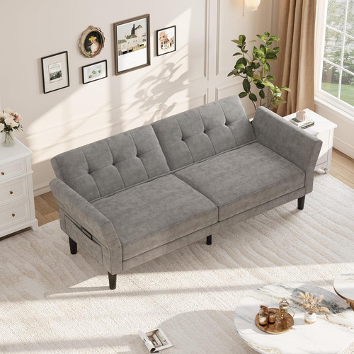 Modern futon sofa - 89",
