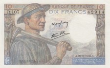 10 Francs - Mineur -
