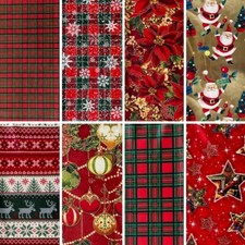 Tissu Velours Au Mètre Uni Fantaisie Noël Tapisserie H. 300 Cm