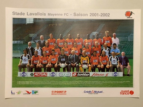 Poster equipe stade - stade, lavallois