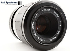 [N Mint][RARE] Cosina MC Macro 100mm f3.5 Prime Telephoto Lens Canon FD mount