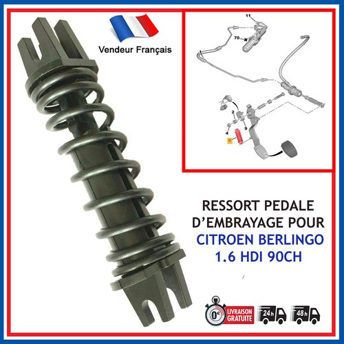 Ressort rappel pédale - ressort,