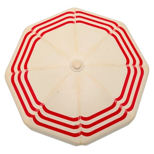 Playmobil parasol rouge - , blanc