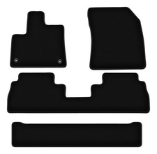 Tapis de sol en velours noir