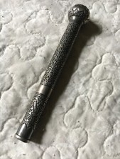 ANCIEN POMMEAU DE CANNE ARGENT
