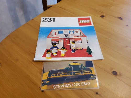 Lego 231 notice hôpital - 231,