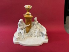 Vieux Porcelaine Figurine Rosenthal Rokokopaar Qui Musique 1914 1920, Rare
