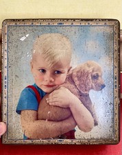 Boîte À Gâteaux En Métal Ancienne/Vintage Années 50