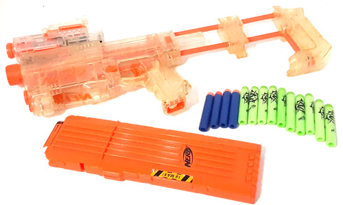 Rare nerf translucent clear - translucent,
