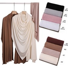 Foulard Hijab Uni Mélangé