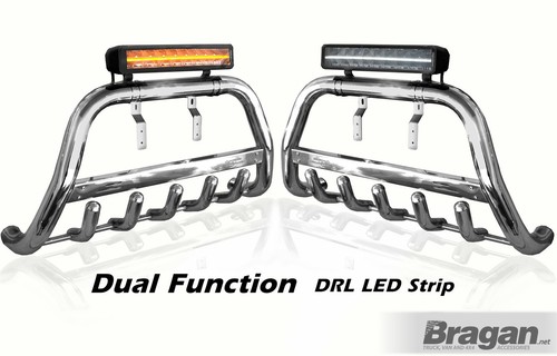 Haut pare buffle led - pare-buffle, 17.5