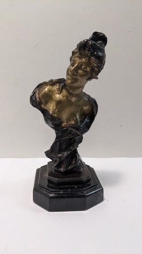 Petit buste bronze - buste,