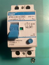 DISJONCTEUR DIFFERENTIEL Hager