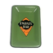 Ramasse monnaie Tole émaillé Engrais Bar Email Japy vers 1950 collection Pub