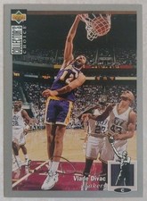 Carte NBA Vlade Divac 1994-95 Upper Deck - Silver Foil Signature #312