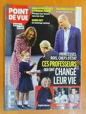 Point de Vue 3767 du 28/10/2020-Princesses, rois, chefs d' état ces professeurs