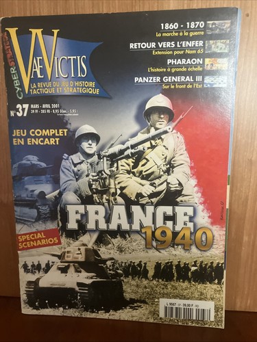 Vae victis jeu france - vae, n°37+jeu