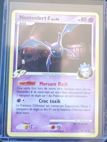Carte pokémon nostenfert - carte,