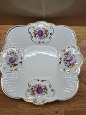 Soviet vintage faience dessert set (5 pièces / 5 pieces)