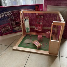Mattel Barbie Living Pretty 7103 Mobilier Élégance Chambre BedRoom Complet 1987