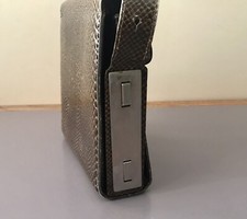 Charles Jourdan Sac Femme Vintage 1970 Motif Serpent Design Moderniste Fashion