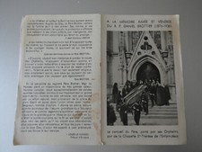 Image pieuse double a la memoire pere daniel brottier   1876 1936