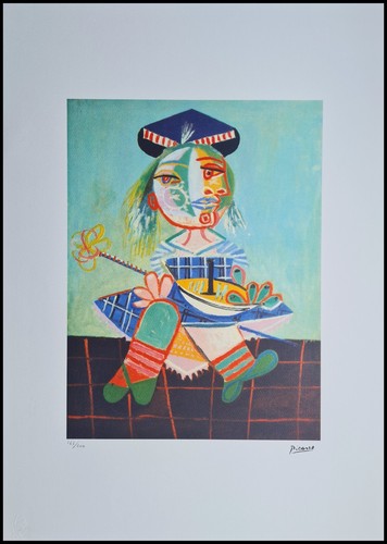 Pablo picasso maya with - maya,