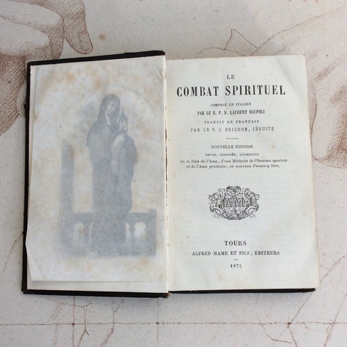 Ancien livre combat - ancien,