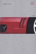 Catalogue / Brochure Audi RS4 Avant 01/2000 Suisse en français hardcover