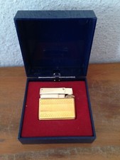 ANCIEN BRIQUET GAs petit  ROWENTA doré + écrin     GERMANY  vintage 