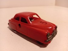 Jouef F SIMCA Aronde 9 voiture de circuit rouge N°5 mecanique tole 1/43 BE