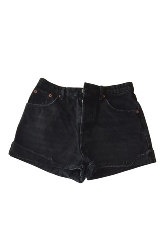 Zara noir denim shorts taille - denim,