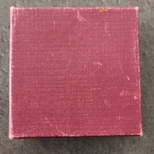 BOITE VIDE ANCIENNE CARTON POUR MEDAILLE 50mm / DIMENSION EXTERIEURE 6.5*6.5*2cm