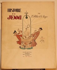 VOLTAIRE "Histoire de Jenni" ill. pochoirs LAURO, Kieffer 1930 1/500 num. vélin
