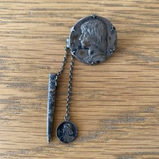 Ancienne Broche Jeanne D’arc Argent 