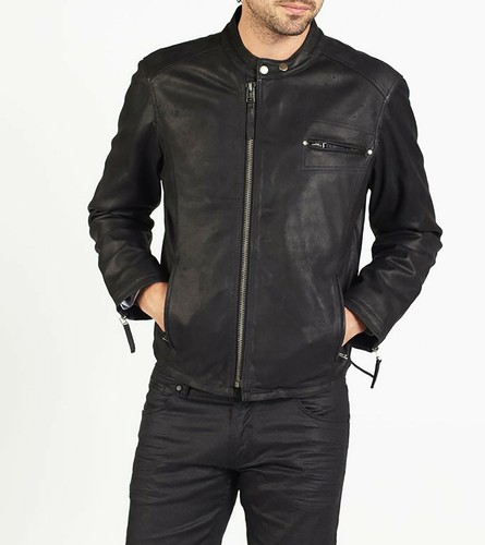 Veste motard chic - de,