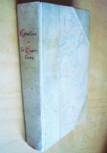 Rabelais quart livre des - livre,