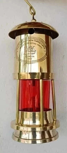 Lampe pétrole mineure - à,