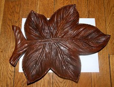 BEAU PLATEAU EN BOIS CORBEILLE