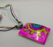 PARURE COLLIER NACRE COULEUR