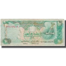 Billet, United Arab Emirates, 10 Dirhams, 2001, KM:20b, TB