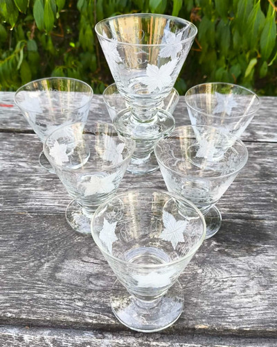 Anciens verres bas de - verres,