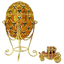 Oeuf Faberge Couronnement - grand copie Oeuf Couronnement célèbre Oeuf Faberge