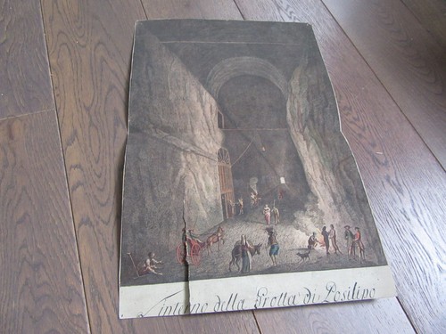 Gravure italie 18ème interno - gravure,