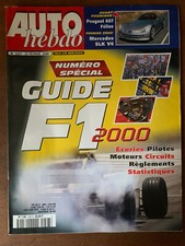 AUTO HEBDO 23/02/2000; Spécial Guide F 1  2000/ Peugeot 607 Féline/ SLK V6 Merce